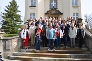 Gruppenfoto Besucher aus Denzlingen in Arnsdorf