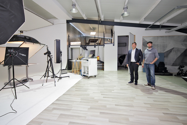 Bürgermeister Hollemann und Herr Heink Bürgermeister Hollemann und Herr Heink