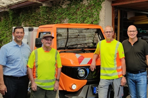 Neues Elektrofahrzeug für Bauhof Neues Elektrofahrzeug für Bauhof