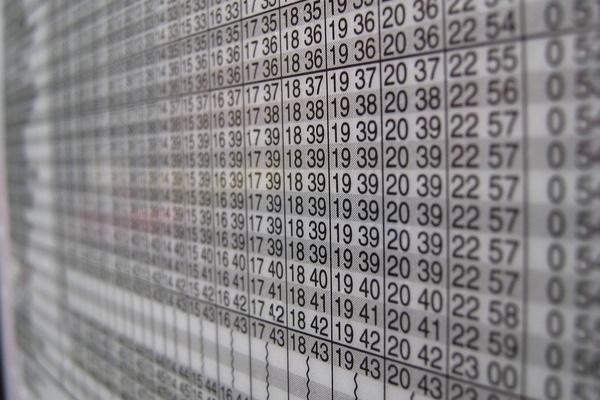 Zahlen Abfahrt Zahlen Abfahrt