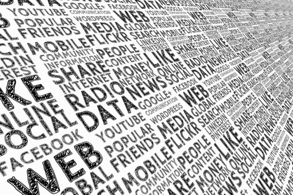 Schwarze Buchstaben auf weißem Grund Schwarze Buchstaben auf weißem Grund