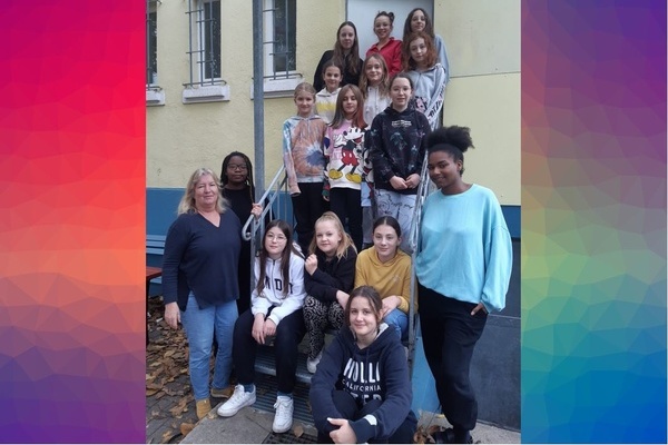 Teilnehmerinnen der M&auml;dchenaktionstage in den Herbstferien 2023 bei der Jugendpflege Denzlingen