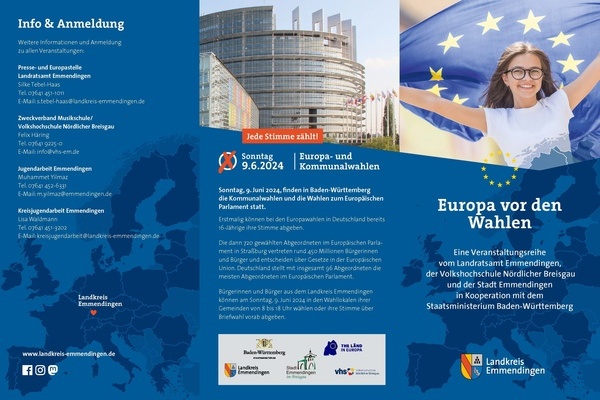 Flyer Europa vor den Wahlen Flyer Europa vor den Wahlen