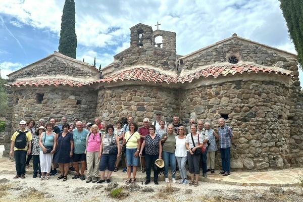 Die Teilnehmenden der Bürgerreise nach Saint-Cyr-sur-Mer.