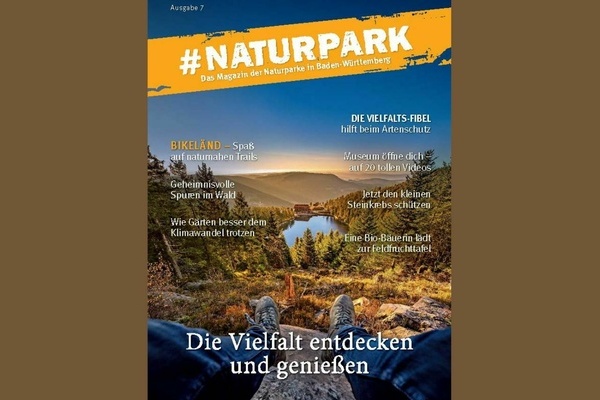 Cover der #Naturpark - Magazin des Naturparks in Baden-Württemberg Cover der #Naturpark - Magazin des Naturparks in Baden-Württemberg