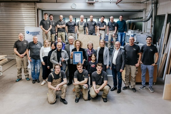 Bild: Die Kiefer & Sohn GmbH aus Denzlingen ist "Handwerksunternehmen des Jahres 2025" im Landkreis Emmendingen  Foto: HWK FR/Felix Risch Bild: Die Kiefer & Sohn GmbH aus Denzlingen ist "Handwerksunternehmen des Jahres 2025" im Landkreis Emmendingen  Foto: HWK FR/Felix Risch