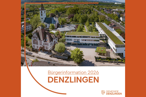 Cover der Denzlingen Brosch&uuml;re
