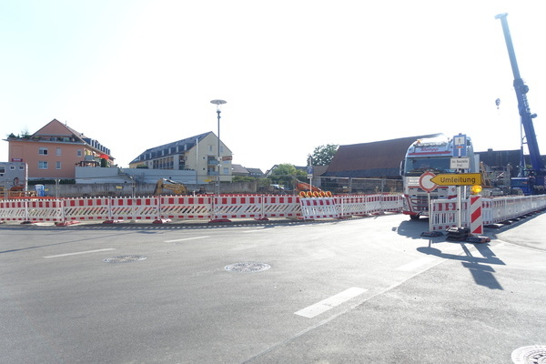 Baustelle Rosenstraße/Hauptstraße Baustelle Rosenstraße/Hauptstraße