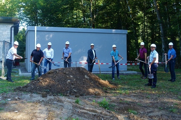 Spatenstich Wasserleitung Reute Spatenstich Wasserleitung Reute