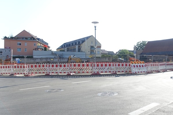 Baustelle Rosenstra&szlig;e/Hauptstra&szlig;e