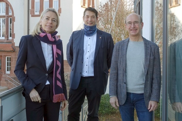 MdB Claudia Raffelhüschen, Bürgermeister Markus Hollemann, Gemeinderat Dr. Jürgen Klatt MdB Claudia Raffelhüschen, Bürgermeister Markus Hollemann, Gemeinderat Dr. Jürgen Klatt