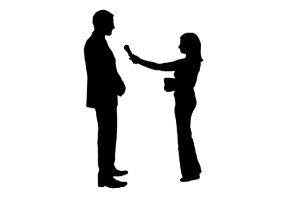 Zwei Personen im Interview Zwei Personen im Interview