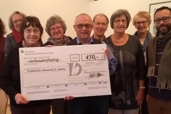 Spendenübergabe Spendenübergabe